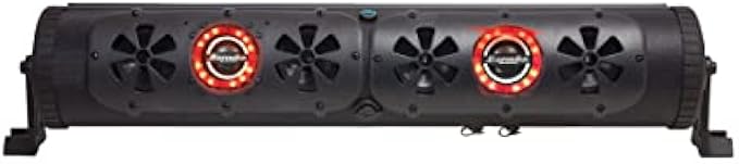 Bazooka 24-Inch G3 Bluetooth Party Bar Speaker | 450-watt Max Power | LED Lights | Invitation-Multi-sync Technology | Party Button Pairing | USB Charging | 8 Marine Grade Speakers