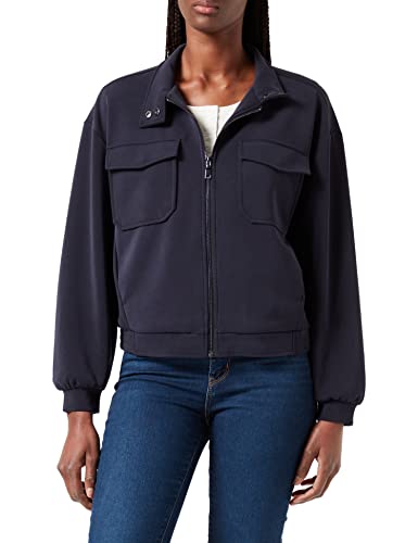 s.Oliver Damen 120.10.202.14.150.2110696 Jacke langarm LOOSE FIT, Navy, M...