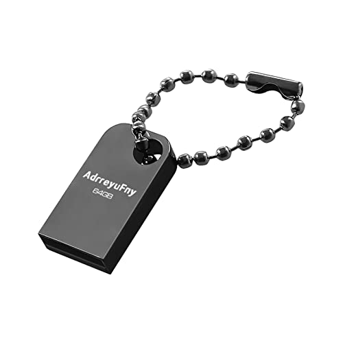 64GB Memoria USB 2.0 Mini Pen Drive Impermeable Memory Stick Metal Flash Drive 64GB Portátil Disco...