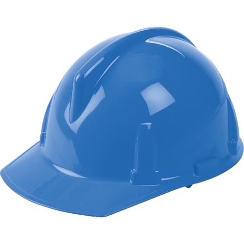 Casque MSA Topgard bleu de sécurité avec suspension Fas-Trac