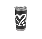 techno house de los 90 Acero inoxidable sin BPA música auriculares corazón techno house amor eléctrico Vaso térmico de acero inoxidable de doble pared
