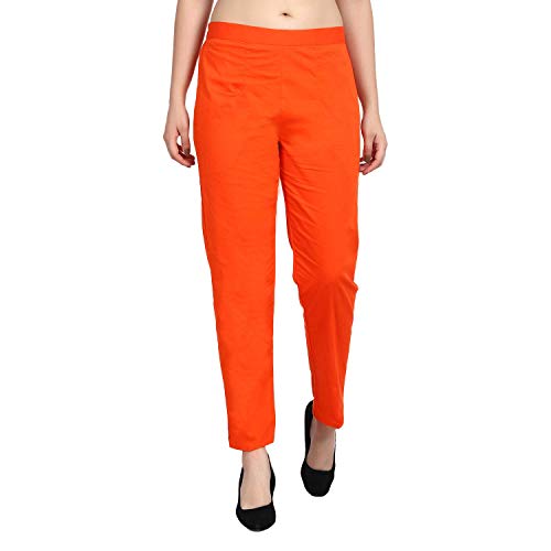 Image of SriSaras Women's Premium Cotton Trousers /Pants
