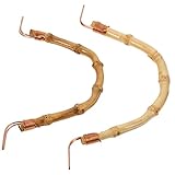 FUNOMOCYA 2Pcs Weaving Teapot Handles Replacement Kettle Handles for Teapot Supplies Woven Design for Easy Handling of Tea Pots and Kettles