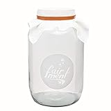 ✅ ALLROUNDER: Das Glas eignet sich durch den mitgelieferten Deckel auch herrlich zur Bereitung anderer Gärgetränke wie Wasserkefir, Milchkefir, Ginger Root, Kwas und zum Einlegen von Sauerkraut und Gemüse.