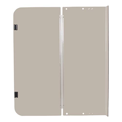 Ecotric Tinted/Smoke Windshield Compatible With 1995-2003 Yamaha G14 G16 G19 Gas And Electric Golf Cart Fold Down Windshield #TOP7