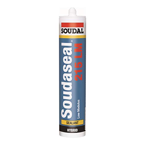 Soudaseal 215LM - Mastic polymère hybride pour façade - Soudal - Poche de 600 ml Gris basalte