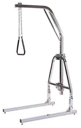 Lumex Bariatric Versa-Helper Bed Trapeze Bar with Floor Stand