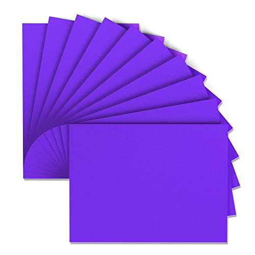 MEARCOOH Purple Foam Sheets Crafts 9x12 Inch 2mm Eva Color Craft Foam Paper for Crafts Project Preschoolers Classroom Scrapbooking DIY Cosplay(10 Sheets)