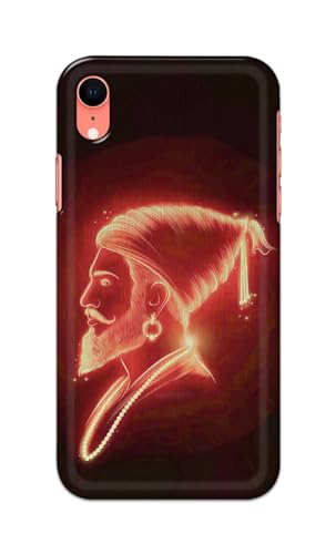 Image of PRINTFIDAA Printed Hard Back Cover Case for Apple iPhone XR Back Cover (Chatrapati Shivaji Maharaj) -112