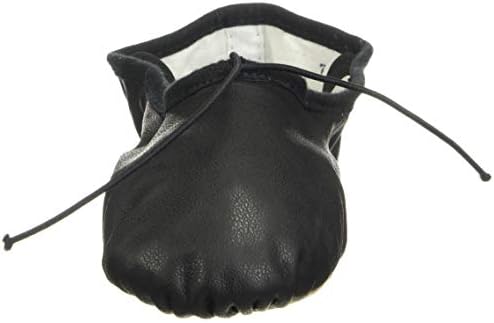 Bloch Women's Dansoft Full Sole Leather Ballet Slipper/Shoe Dance, Black, 3