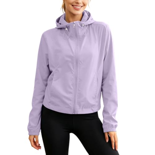 Veste d'été légère pour femme : coupe-vent court et pliable indispensable