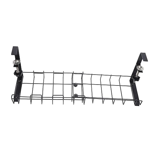 Organizador de cables retráctil para escritorio para manejo eficiente de cables y bandeja para cables de escritorio miniatura 1
