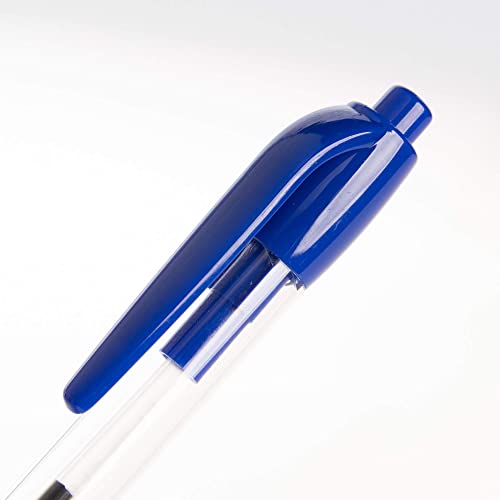Stylos à bille rétractables Simply Genius par 50 pour notes de bureau - 4
