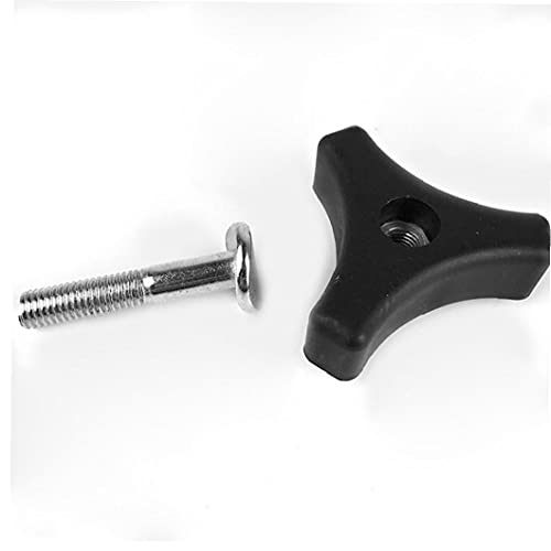 Yililay Grasmaaier, schroefmoer, driehoekig, moer, schroef, reserveonderdelen, zwart, 2 stuks - Afbeelding 6