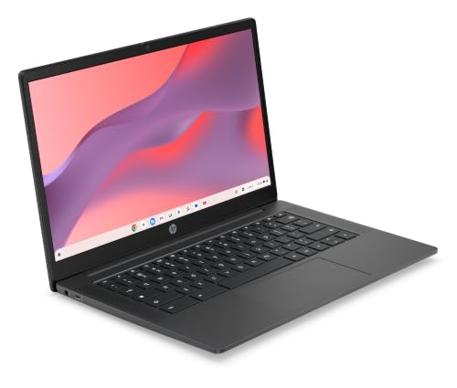 Image of HP Chromebook 14a-nm0099nr, ChromeOS, 14 inch, MediaTek 4GB RAM, 64GB eMMC, HD
