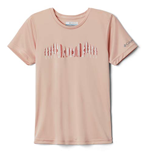 Columbia Kids & Baby Terra Trail Camiseta de Manga Corta, Color melocotón Cloud Paddle Life, XL