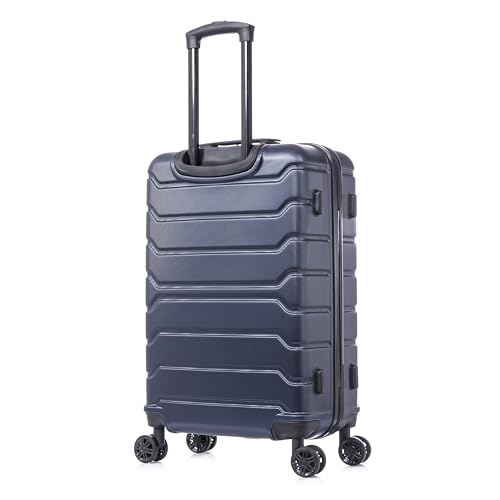 Image of InUSA TREND 24-Inch Medium Hardside Spinner Luggage Lightweight Blue