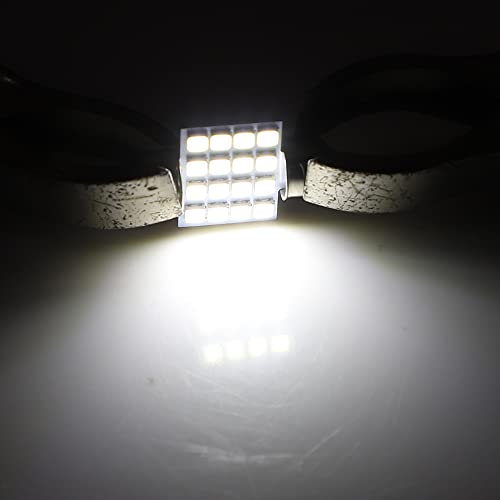 Bombillas LED para interior de coche DE3175 31mm 6000K set 4 miniatura 7