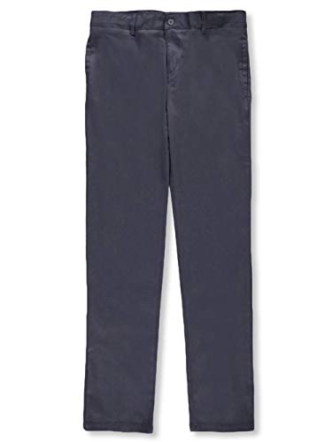 Pantalón pitillo elástico para niña que soluciona la rigidez del uniforme escolar
