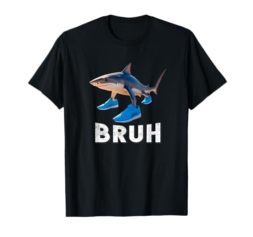 Funny Bruh Sneaker Shark Meme Tralalero Tralala T-Shirt