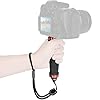 ChromLives Camera Handle Grip Support Mount with Camera Wrist Strap Handlegrip Camera Stabilizer with 1/4'' Male Screw for Digital Video Camera Camcorder Action Camera LED Video Light