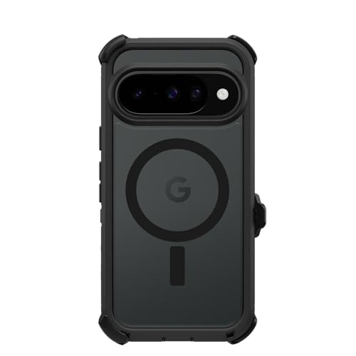 OtterBox Defender Series Pro XT Case with Pixelsnap for Google Pixel 10 & Pixel 10 Pro - Dark Side Black