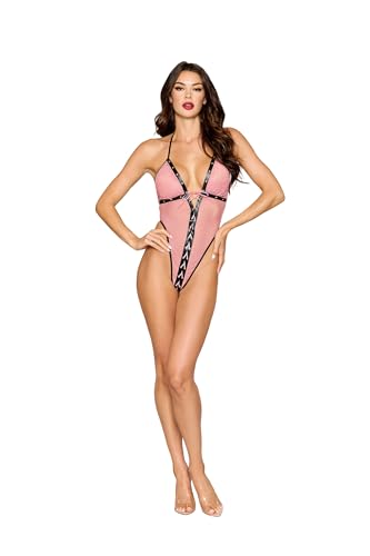 Teddy Petal Pink Dreamgirl pour sublimer les courbes en taille unique