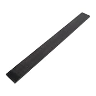 [Durable Advantages] Non-fading, non-deforming, easy maintenance, perfect for making string instruments. [Wide Application] Suitable for electric bass, guitar, and other string instruments, ideal for diy projects or replacing old fingerboards. [Smoot...