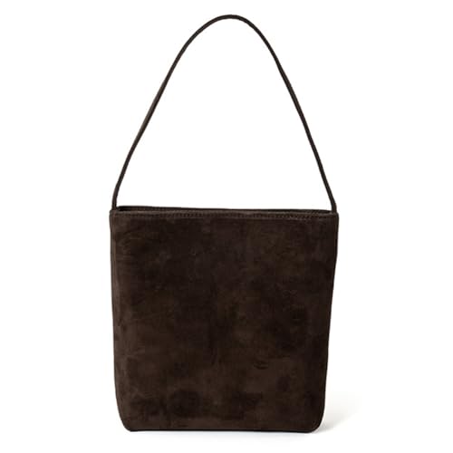 Premium Suede Leather Crossbody Purses for Women Small Shoulder Bag with Adjustable Strap Suede Hobo Bag