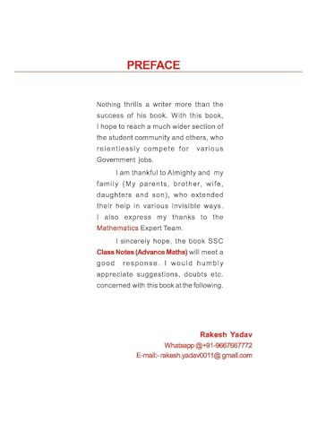Image of Rakesh Yadav Class Note Mathematics (Bilingual) (Advance) Number System, Simplification, Algebra, Polynomial By Rakesh Yadav Sir's 2025-26