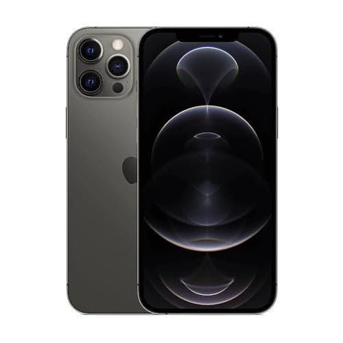 Apple iPhone 12 Pro Max 5G, US Version, 128GB, Graphite – Unlocked (Renewed)