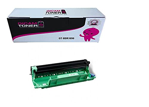 GICAM Toner DR1050 Tambor Compatible con Brother DR1050. Alto Rendimiento Válido para Impresoras: DCP-1510 / DCP-1512 / MFC-1810 / HL-1110 / HL-1112 / DCP-1610W / DCP-1612W / HL-1210W