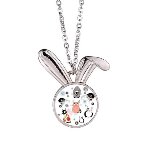 Collier lapin mignon à porter au quotidien pour un style bohème et frais