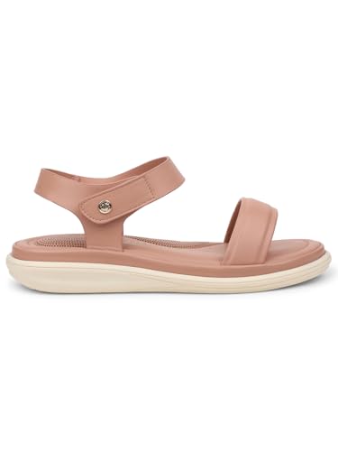 Image of Liberty Healers SSAL 1 Casual Flat Sandal For Women With PU Sole | Stylish and Comfortable | Durable Summer Footwear for Outdoor Indoor | Ideal for Everyday Wear