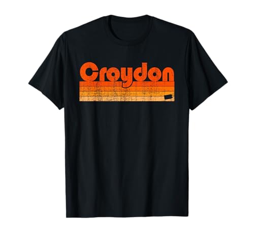 Estilo retro de los 80 en Croydon, Pensilvania Camiseta