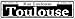 Toulouse Novelty Mini Metal Street Sign MK-1125