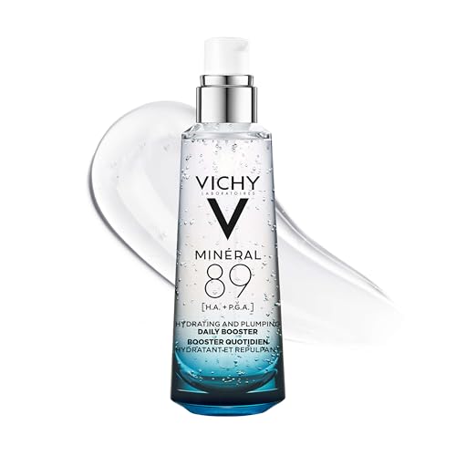 Vichy Mineral 89 Booster, Pure Hyaluronic Acid Serum for Face wit...