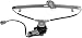 Dorman 748-129 Front Driver Side Power Window Regulator and Motor Assembly for Select Honda Models