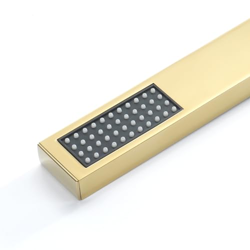 Ensemble de douche à main chic laiton doré pour douceur matinale - 5