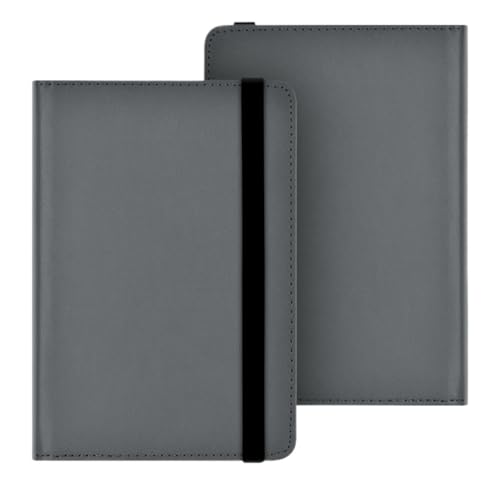 PMPLBEBAZ Universal Reader Cover Compatible with Sony PRS-T3/T2/T1/650/600/505 6 Inch EReader Ebook Hand Strap Sleeve Case(Grey)
