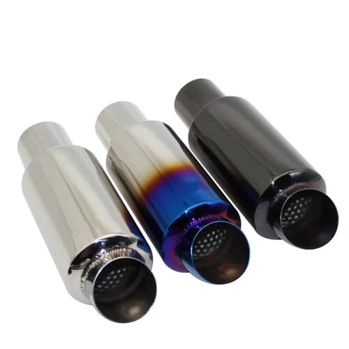Embout d'échappement 76mm en acier inoxydable pour remplacer une sortie de pot rouillée