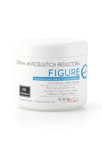 Sesiomworld Crema anticellulite riduttiva Figure caffeina senza parabeni 500 ml 1 pz
