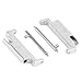 ZJchao Metal Watch Band Adapter Premium Connection for 18-22mm Smartwatches Stainless Steel Set (1 Pair)