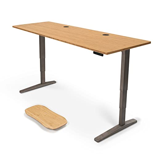 Uplift Desk Bamboo (80 x 30 inch) Standing Desk 2-Leg V2 Adjustab...