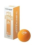 3er Pack Dunlop Neu Mini Squash Ball Junior Spielkarten Orange Schläger Bälle 3er Pack