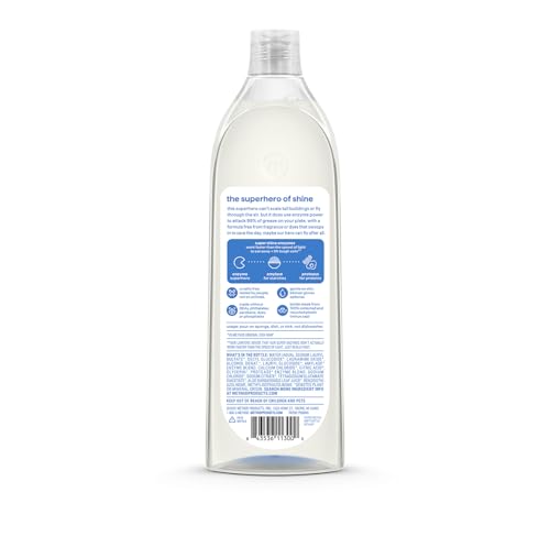 Image of method Super Shine Liquid Dish Soap, Free + Clear, Unscented, 16 fl oz
