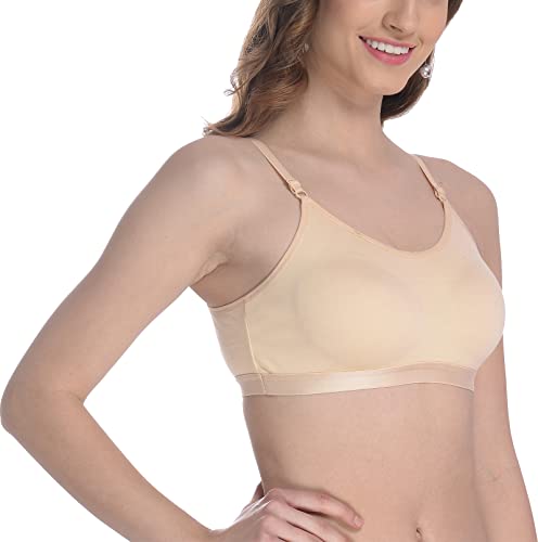 Image of FIMS - Fashion is my style Women Cotton Sports Bra for Gym, Yoga, Running Bra for Girls, Racer Back, Full Coverage, Multicolor, Cup B, See Main Image to Check How Many Bra You Will Get