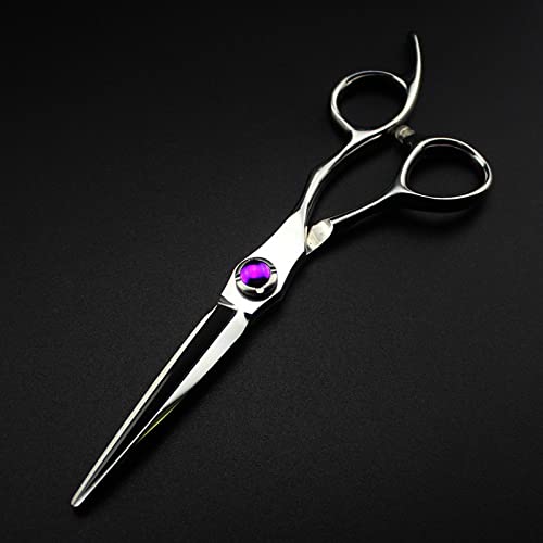 Ciseaux de coiffure violets de 6 pouces de type cutting pour l'entretien des cheveux