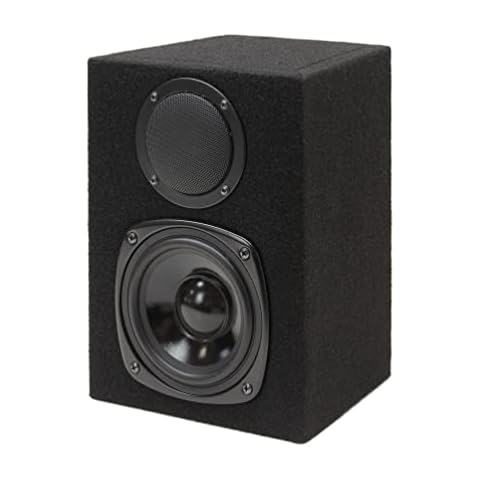Dynavox Enceintes d'étagère Trapézoïdales Cover