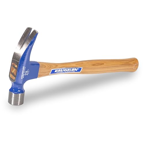 VAUGHAN Hickory Handle 999 Series Framer Hammer, 28oz Smooth Face, Made In The USA, 606S, VN10602 by Vaughan - Used condition - US$23.70